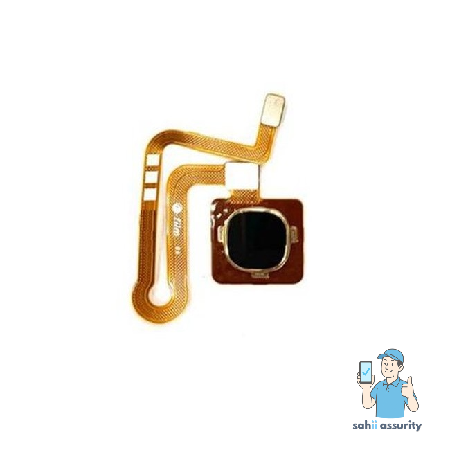 Fingerprint Sensor with Flex Cable for Vivo V9 Youth Black